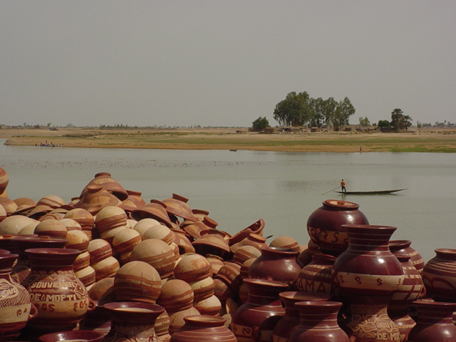 The Niger River in Mopti