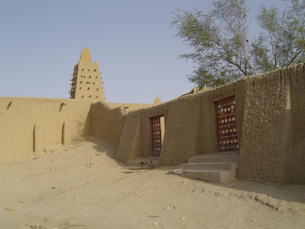 An ancient mosque in Timbuktu