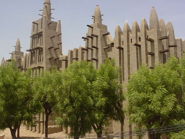 Mopti's Sudanic-style mosque