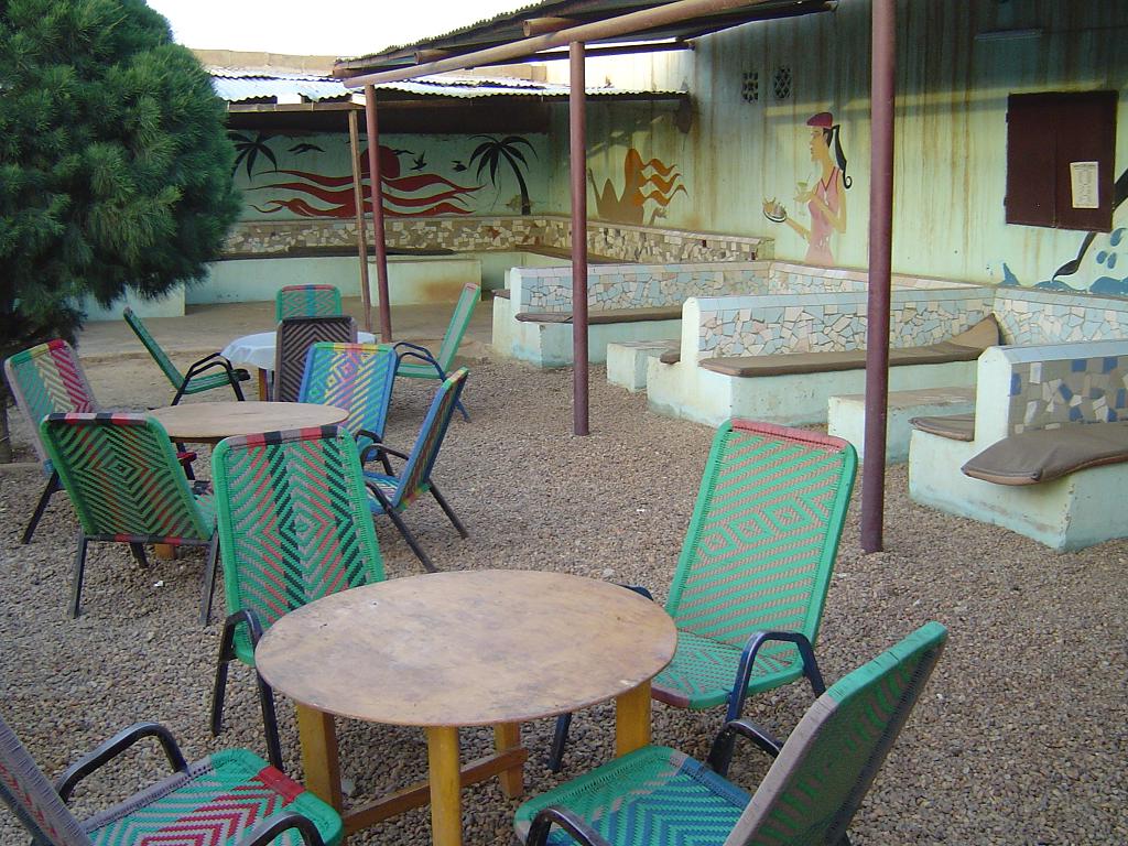 Seating at the Restaurant Amitie